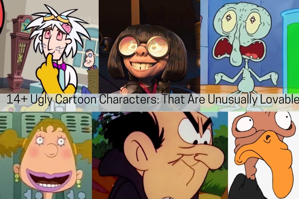 14+ Ugly Cartoon Characters That Are Unusually Lovable