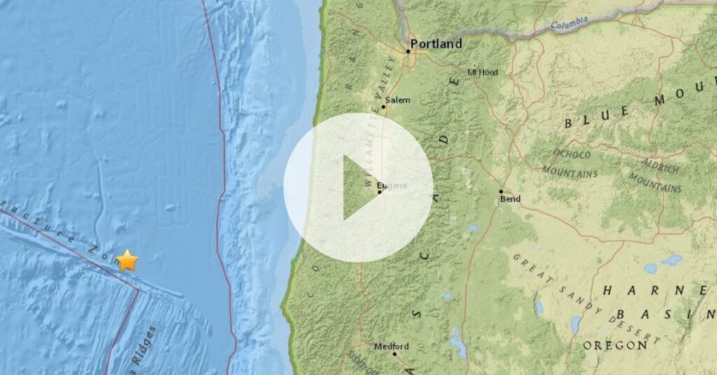 4.0 Earthquake Strikes Near Coos Bay of Oregon Coast