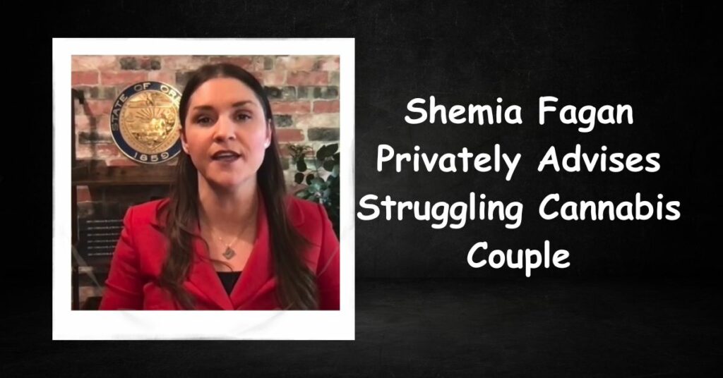 Shemia Fagan Privately Advises Struggling Cannabis Couple