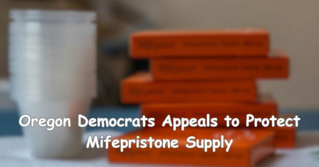 Oregon Democrats Petition Appeals Court to Protect Mifepristone Supply