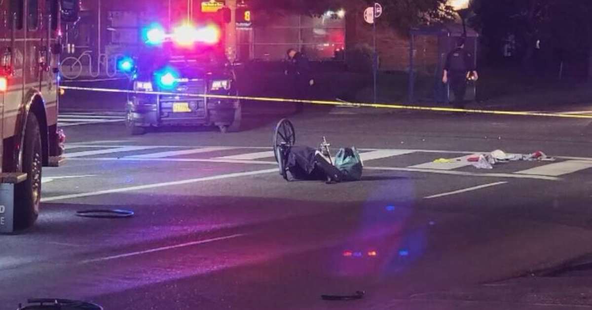 Driver Flees Scene After Striking Man in Wheelchair In Portland 