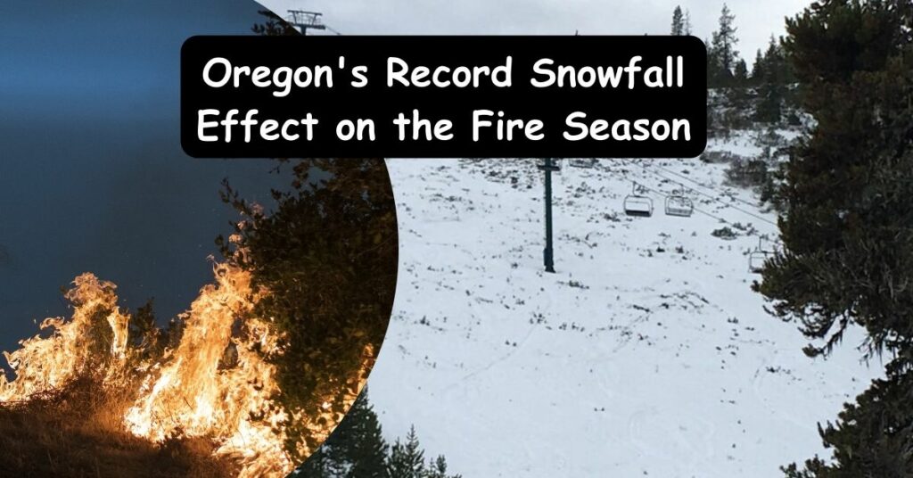 Oregon's Record Snowfall Effect the Fire Season