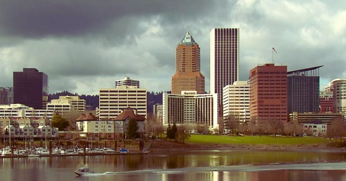 Downtown Portland's "Perfect Storm