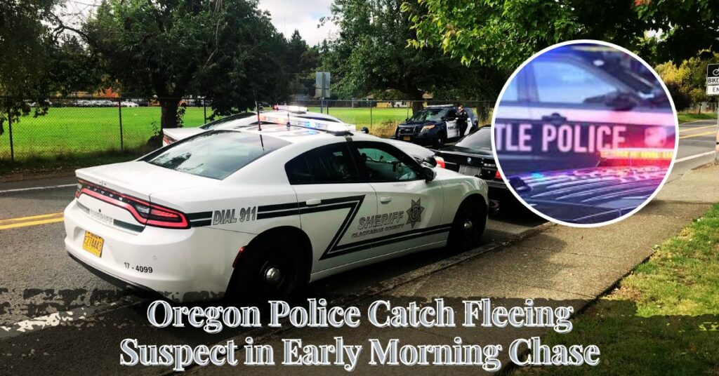 Oregon Police Catch Fleeing Suspect in Early Morning Chase