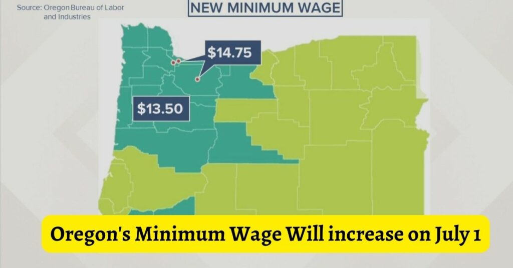 Oregon's Minimum Wage Will increase on July 1