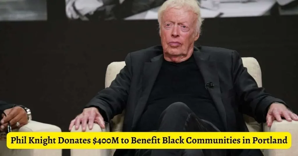 Phil Knight Donates $400M to Benefit Black Communities in Portland