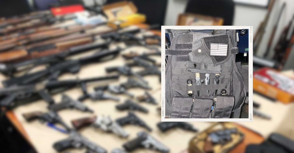 California Man Arrested With Arsenal of Weapons