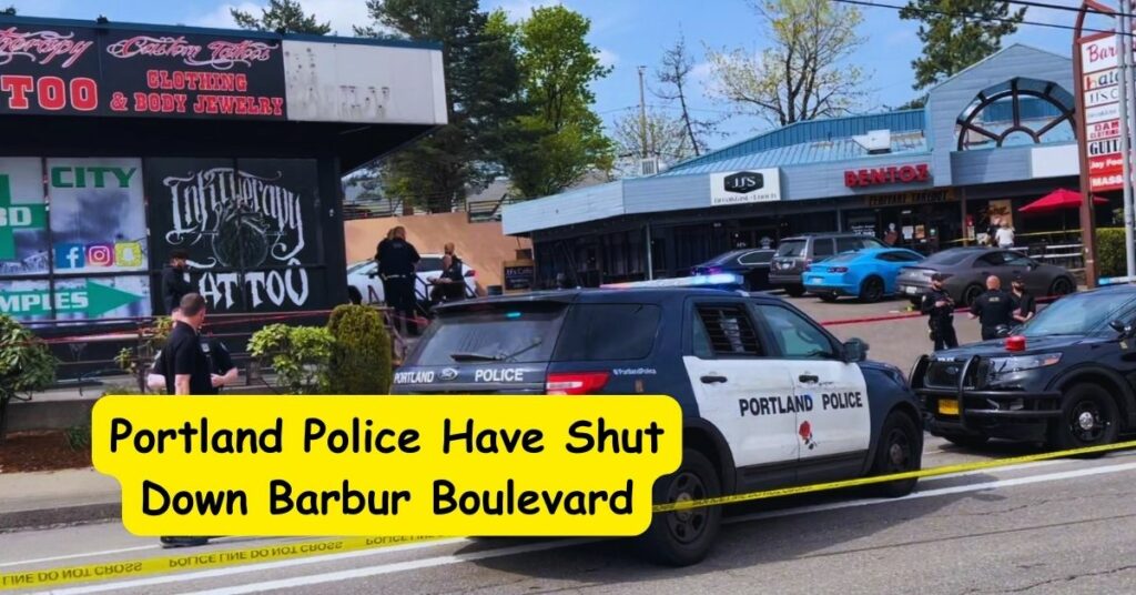 Portland Police Have Shut Down Barbur Boulevard