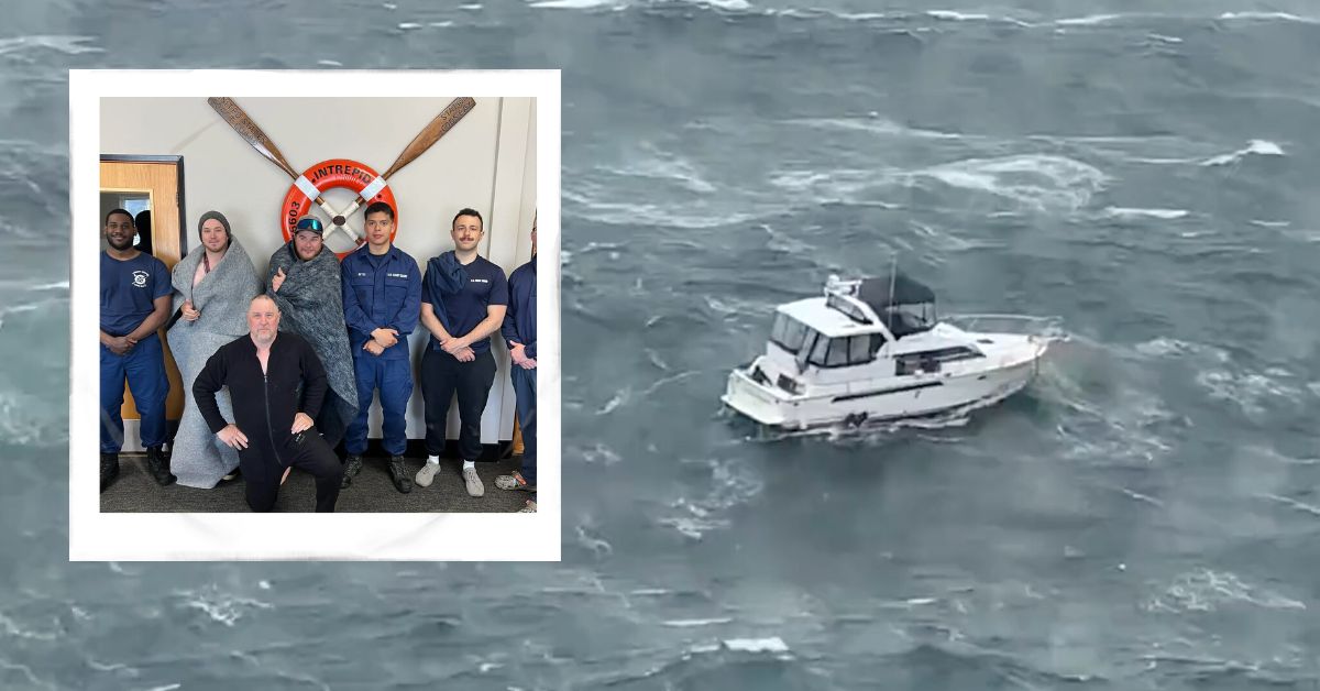 Coast Guard Safely Retrieves 3 Boaters from Sinking Vessel Near Cape Arago