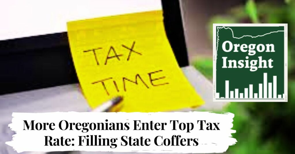 More Oregonians Enter Top Tax Rate Filling State Coffers