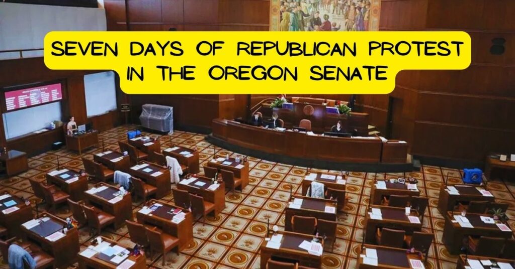 Seven Days of Republican Protest in the Oregon Senate