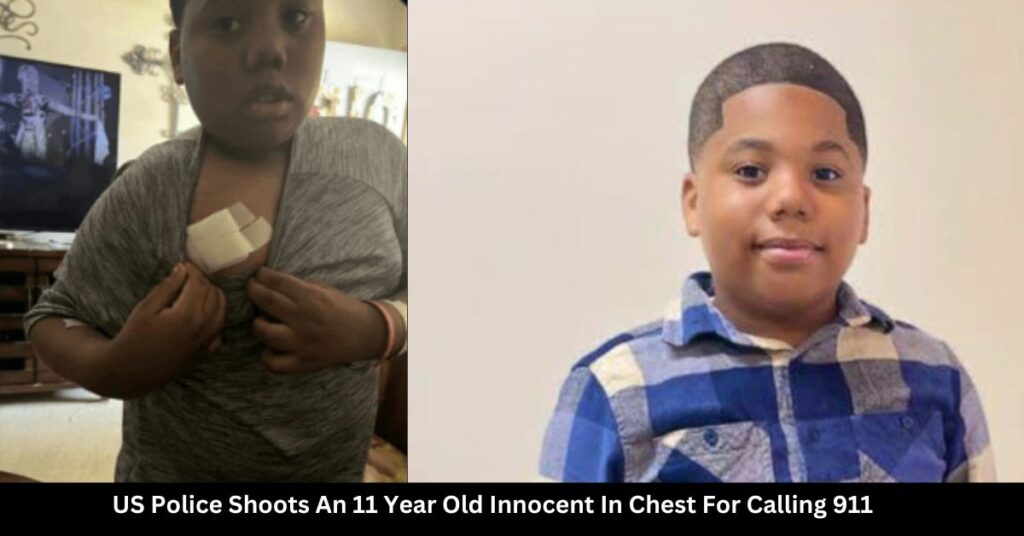 US Police Shoots An 11 Year Old Innocent In Chest For Calling 911