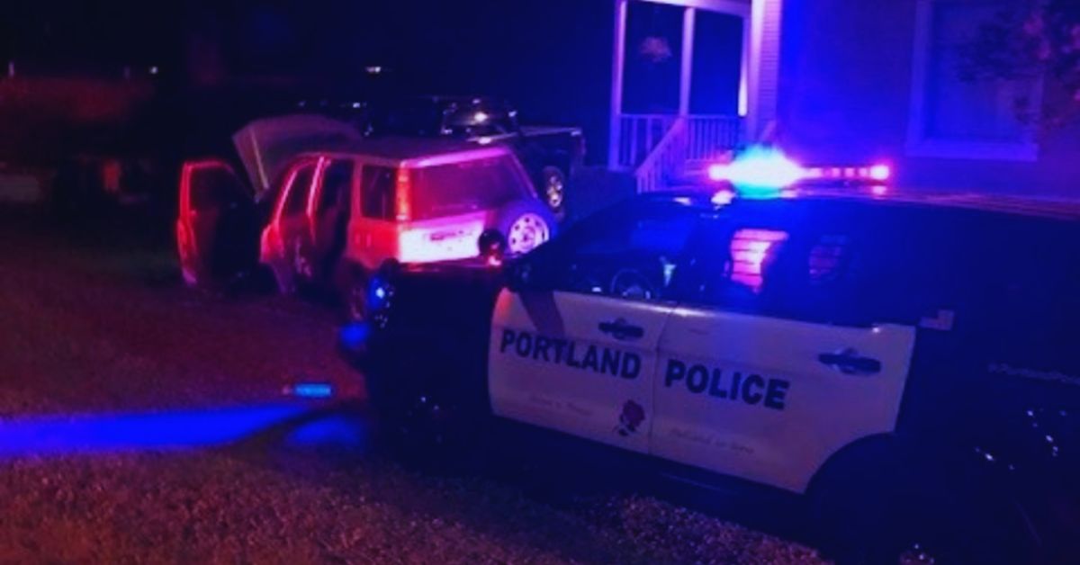 North Portland Police Detained Street Racers Sunday Night