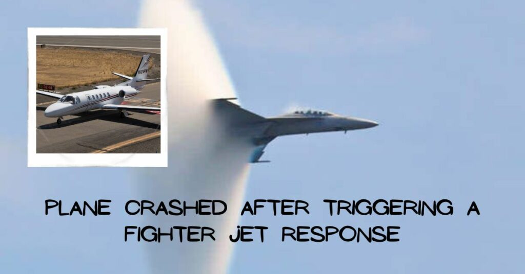 Plane Crashed After Triggering a Fighter Jet Response, With "No Survivors"