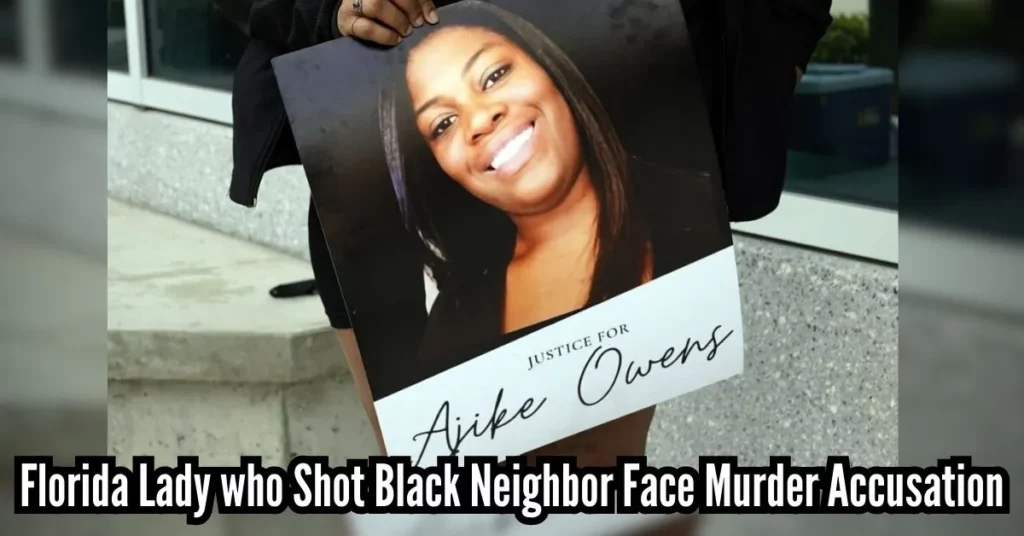 Florida Lady Shot Black Neighbor Face Murder Accusation