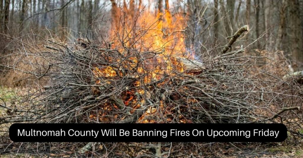 Multnomah County Will Be Banning Fires On Upcoming Friday 1