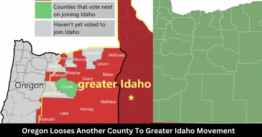 Oregon Looses Another County To Greater Idaho Movement