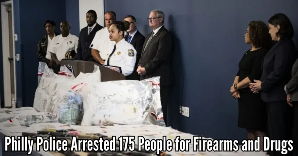 Philly Police Arrested 175 People for Firearms and Drugs