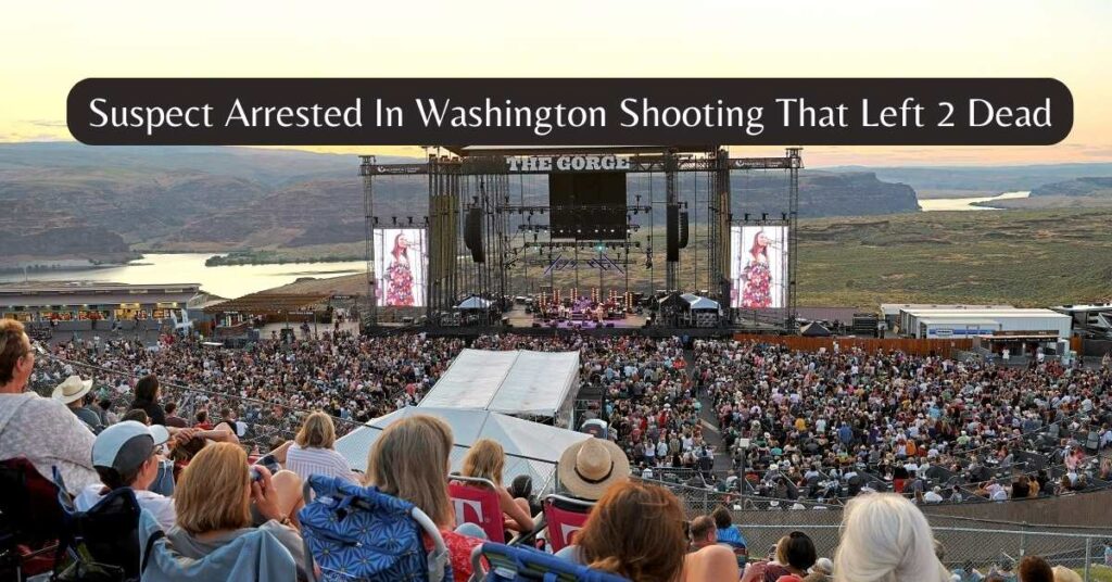 Suspect Arrested In Washington Shooting That Left 2 Dead