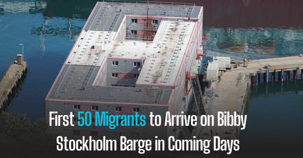 First 50 Migrants to Arrive on Bibby Stockholm Barge in Coming Days
