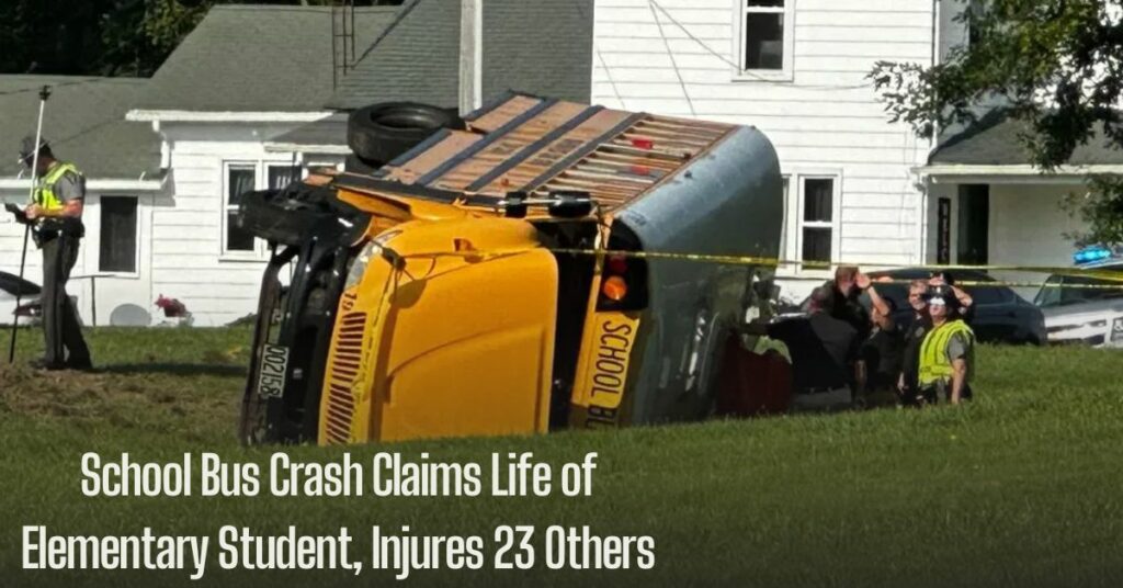 School Bus Crash Claims Life of Elementary Student, Injures 23 Others